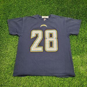 NFL San-Diego Chargers Shirt Large 21x26 Blue